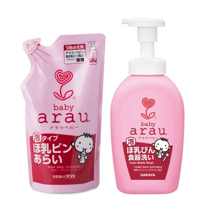 Hình ảnh chi tiết nước rửa bình Arau - Sản phẩm làm sạch hữu cơ được yêu thích tại Nhật Bản
