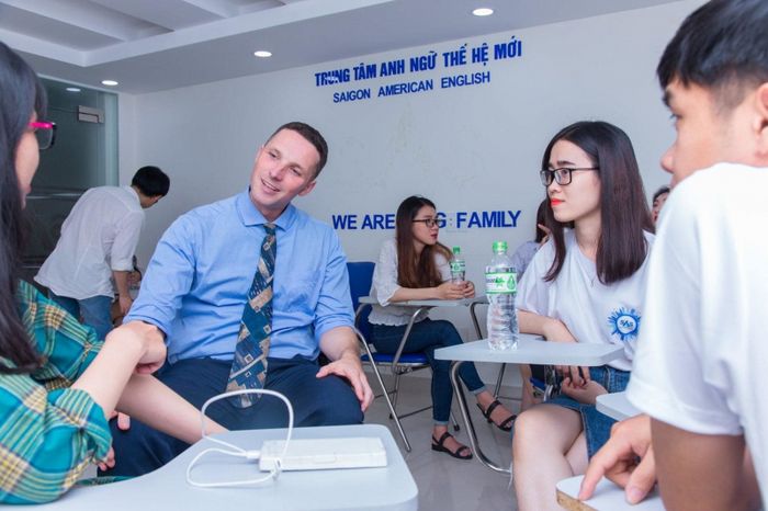 Hoạt động thực hành giao tiếp tại SAS Phú Nhuận