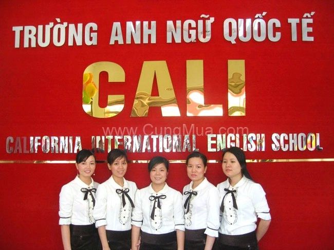 Cơ sở vật chất tiêu chuẩn quốc tế tại Anh ngữ Cali