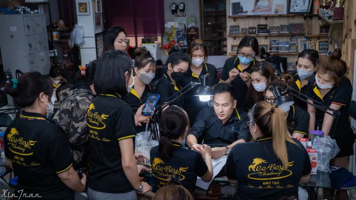 Không gian học tập hiện đại tại Two Boys Academy