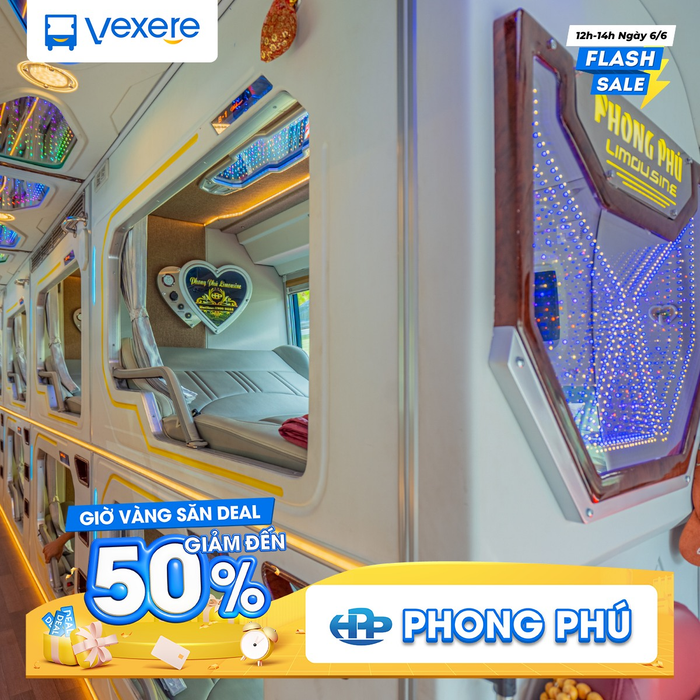 Hình ảnh xe Limousine cao cấp của nhà xe Phong Phú