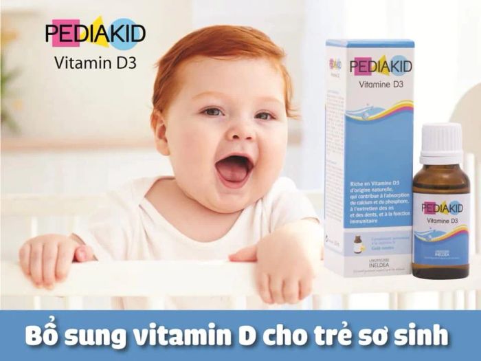 Hình ảnh thực tế Pediakid Vitamin D3 - Giọt nắng tự nhiên cho bé yêu