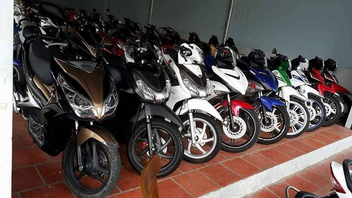Không gian trưng bày chuyên nghiệp tại Xe Máy Thanh Đoàn
