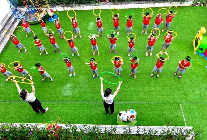 Lớp học sáng tạo với không gian mở tại Trường Mầm Non Phú Cát