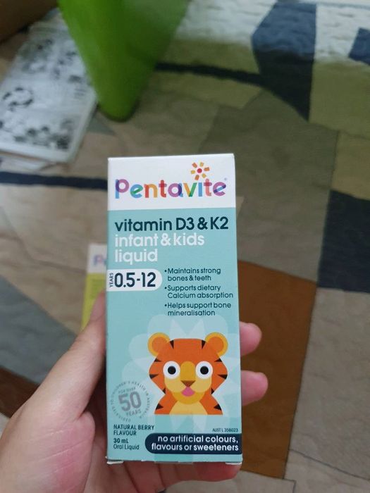 Siro Pentavite D3+K2 - Hình ảnh thực tế sản phẩm chuẩn Úc