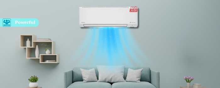 Công nghệ Powerful làm lạnh nhanh trên máy lạnh Daikin FTKY71ZVMV