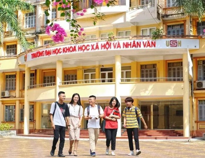 Không gian học tập tại Đại học KHXH&NV - ĐHQG Hà Nội