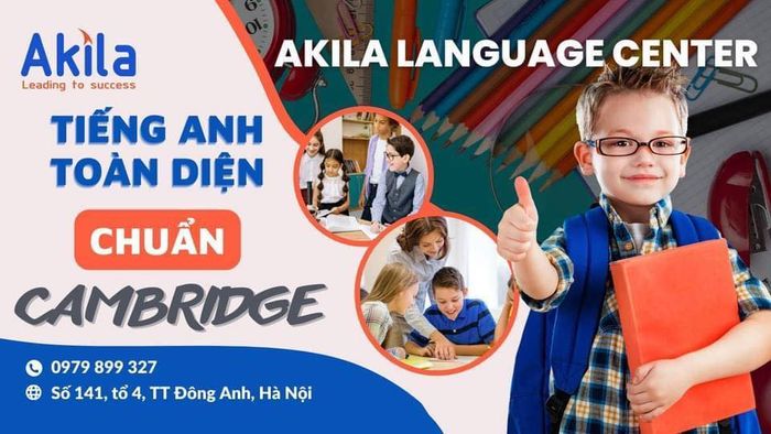 Không gian học tập hiện đại tại Akila English Center