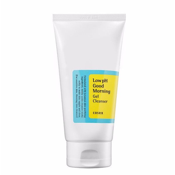 Ảnh minh họa COSRX Low pH Gel Cleanser - Thiết kế bao bì tối giản đặc trưng phong cách Hàn Quốc