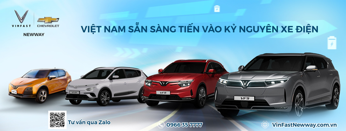 Không gian trưng bày đẳng cấp tại VinFast Chevrolet Newway