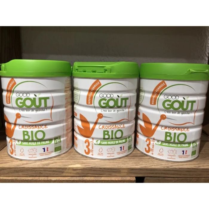 Hình ảnh chân thực về Sữa hữu cơ GOOD GOUT - phiên bản cao cấp