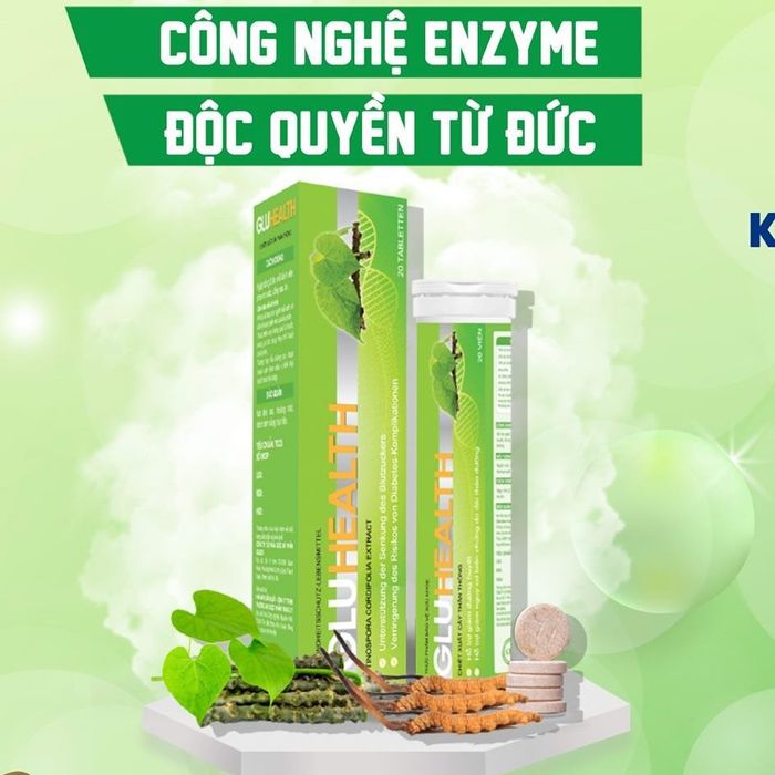 Hình ảnh sản phẩm viên sủi GluHealth
