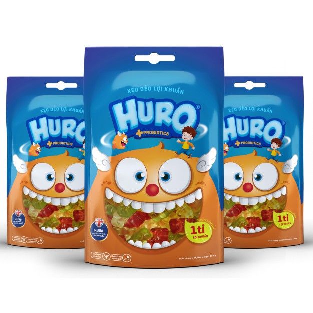 Hình ảnh minh họa kẹo dẻo lợi khuẩn Huro (ảnh 2)