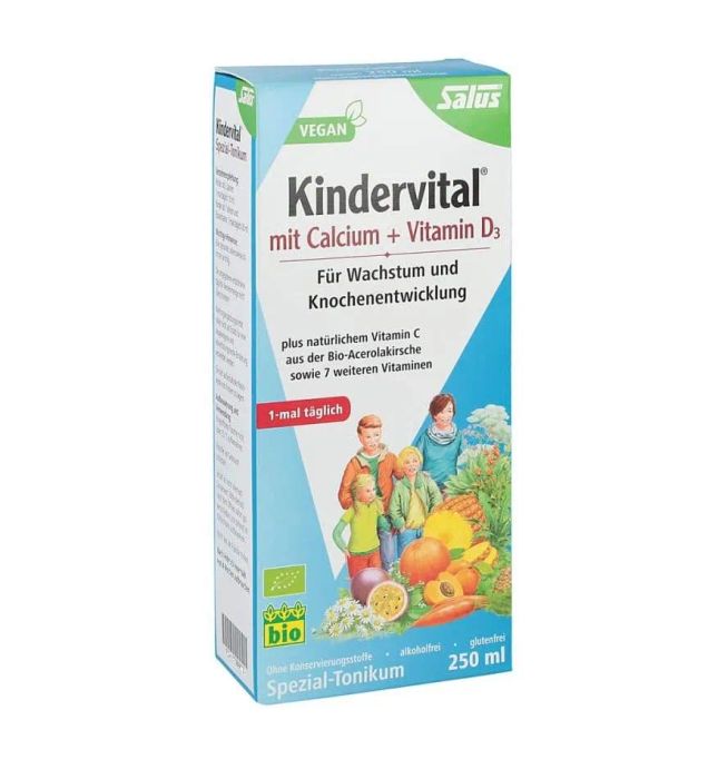 Hình ảnh thực tế Siro Kindervital - Giải pháp vàng cho chiều cao vượt trội