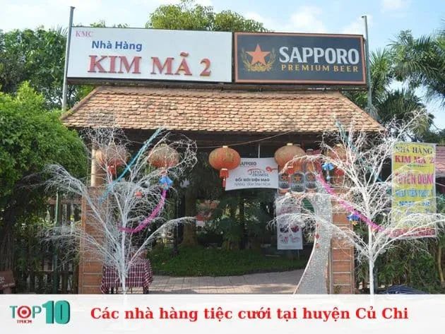Những địa điểm tổ chức tiệc cưới chất lượng và uy tín nhất Củ Chi