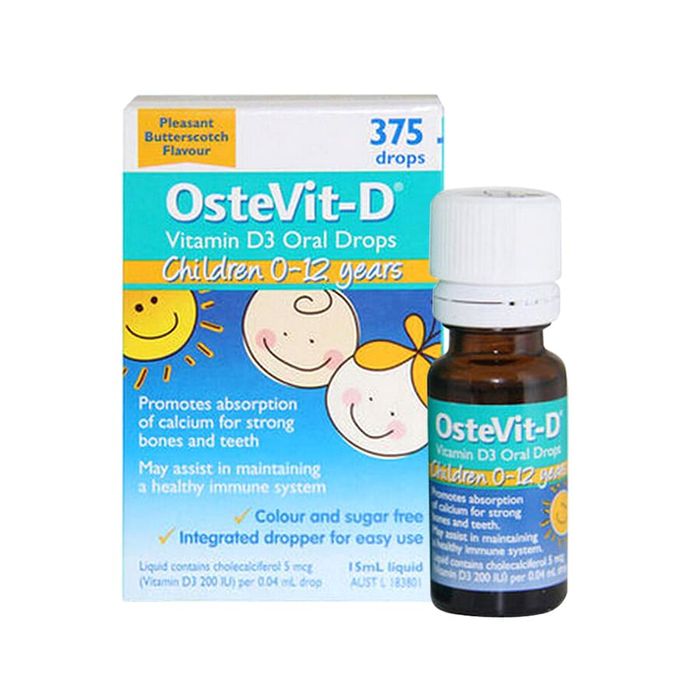 Vitamin D3 dạng giọt Ostevit - Hình ảnh minh họa sản phẩm