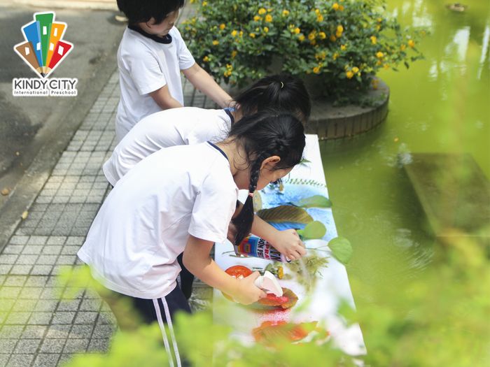Không gian học tập hiện đại tại Kindy City Quận 3