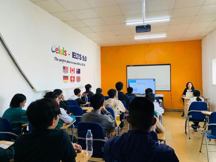 Không gian học tập hiện đại tại Trung Tâm Anh Ngữ Celals