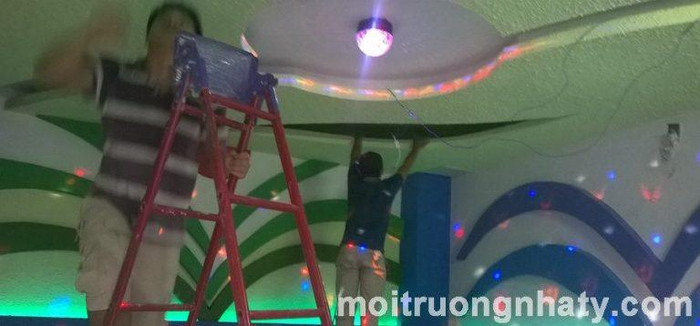 Hình ảnh thi công điện nước thực tế của Công ty Nhật Ý