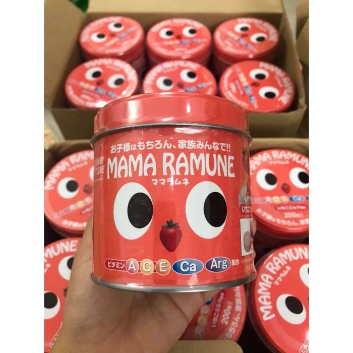 Hình ảnh kẹo Mama Ramune Nhật Bản (ảnh 1)
