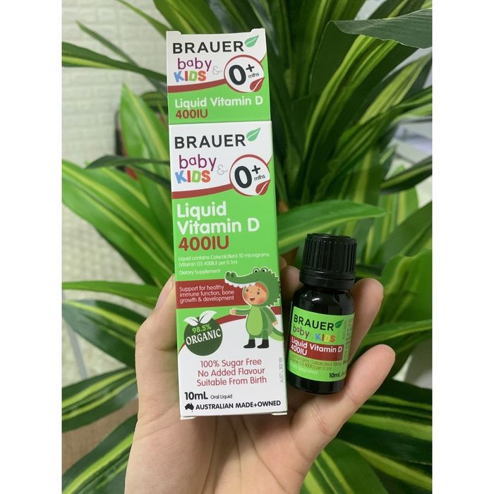 Vitamin D Brauer - Hình ảnh chân thực sản phẩm chất lượng Úc
