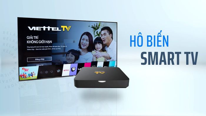 Viettel TV Box - Thiết kế tối giản, hiệu năng mạnh mẽ