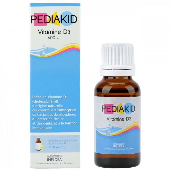 Hình ảnh Pediakid Vitamin D3 - Tinh chất vàng từ nước Pháp