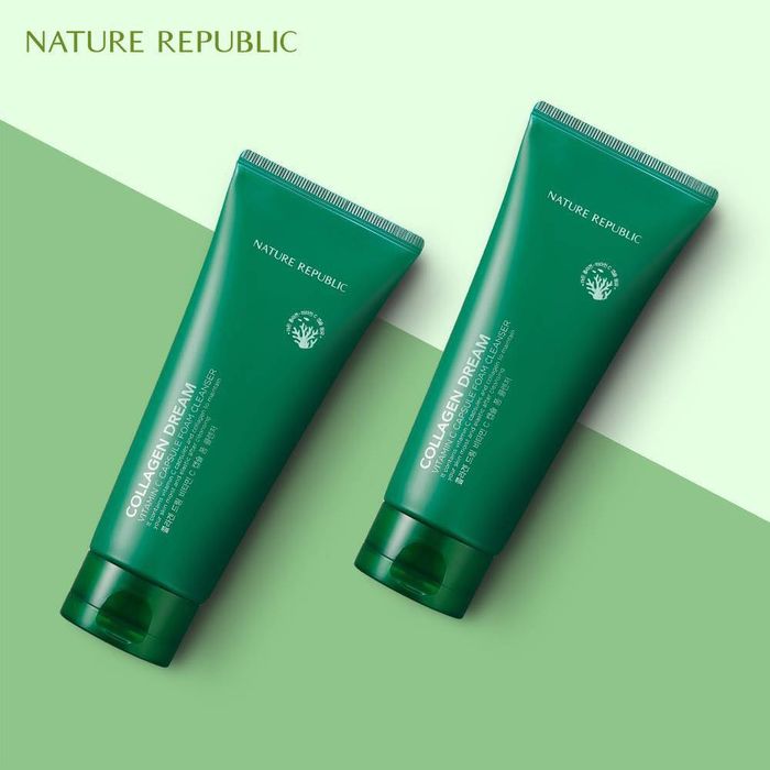 Hình ảnh chi tiết Sữa Rửa Mặt Nature Republic Collagen Dream - Kết cấu sản phẩm