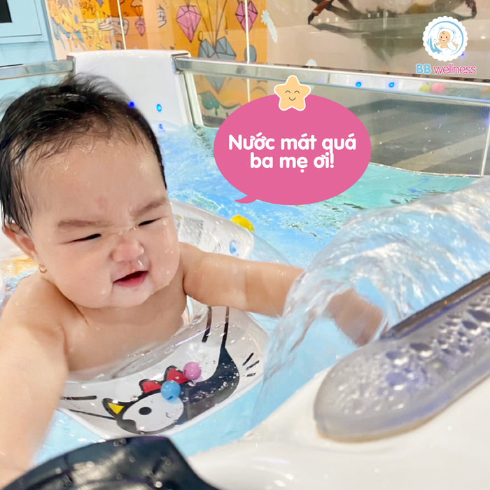 Không gian bơi thủy lực chuẩn Singapore tại BB Wellness