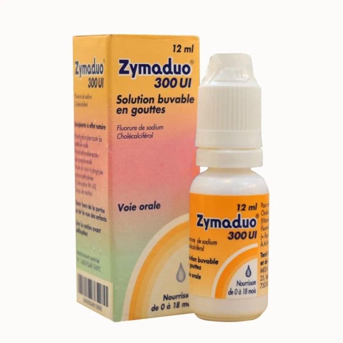 Zymaduo 300UI Vitamin D3 & Fluor - Hình ảnh 2
