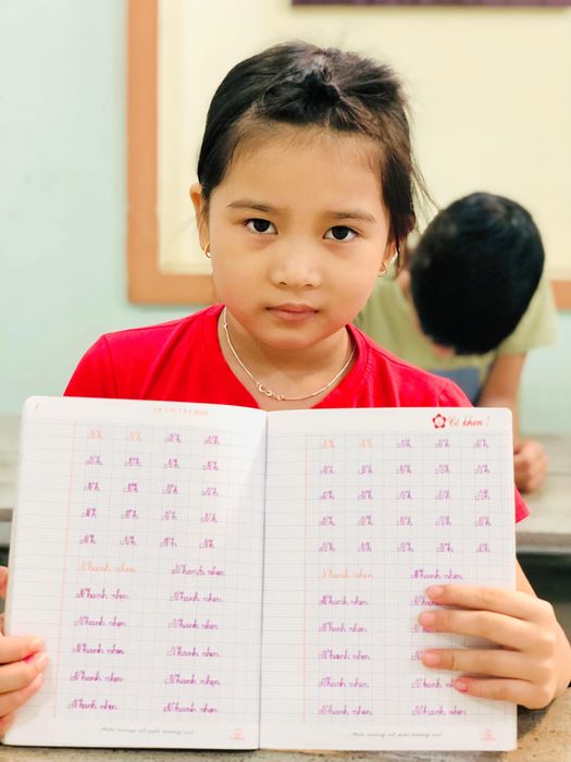Không gian học tập hiện đại tại Luyện chữ đẹp Diệu Hiền