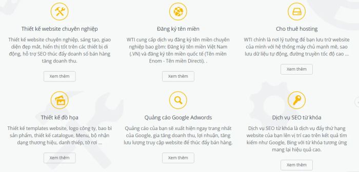 Hình ảnh dự án nổi bật của Web Tiện Ích