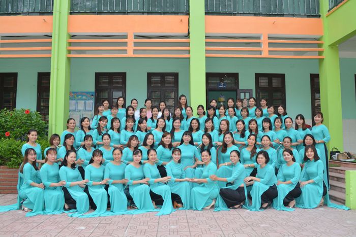 Không gian xanh mát và hiện đại tại khuôn viên Trường Mầm non Sài Sơn A