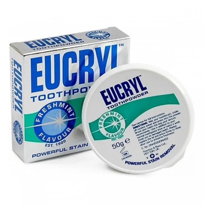 Hình ảnh thực tế Bột Làm Trắng Răng Eucryl