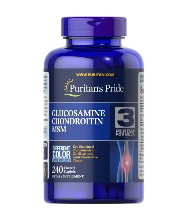 Hình ảnh thực tế viên uống Glucosamine MSM Puritan's Pride