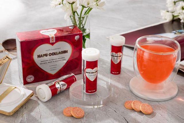 Viên sủi Napu Collagen - Hình ảnh 1