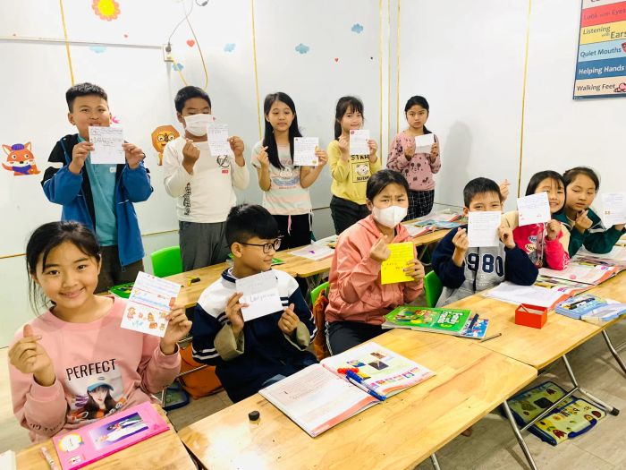 Hệ thống Anh ngữ Sunkids - Hình ảnh lớp học hiện đại