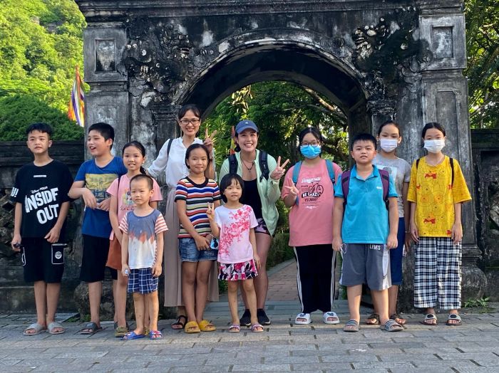 Hình ảnh hoạt động tại lớp học Tiếng Anh Trẻ Em - Cô Phượng