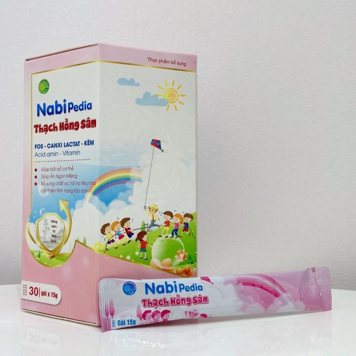 Bộ sưu tập hình ảnh Nabi Pedia Thạch hồng sâm đa dạng mùi vị