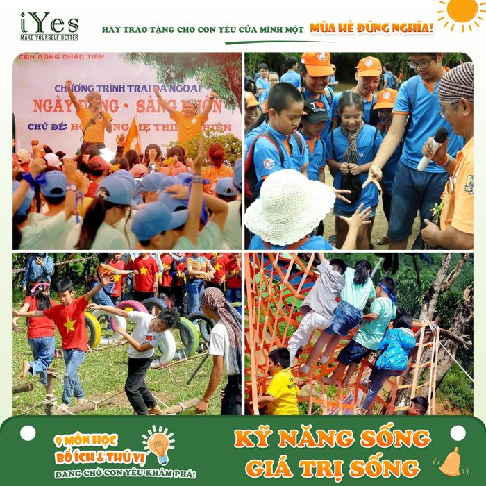 Hình ảnh lớp học kỹ năng sống tại iYes