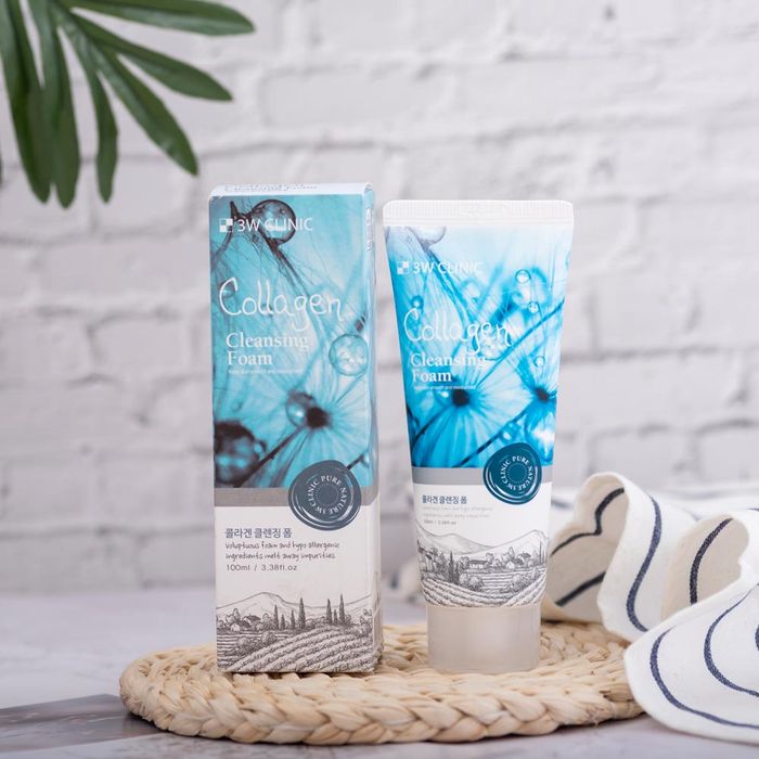 Hình ảnh chi tiết Sữa Rửa Mặt 3W Clinic Collagen - Kết cấu sản phẩm