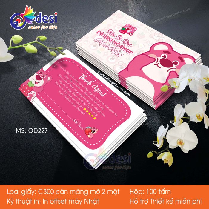 Hình ảnh minh họa dịch vụ in ấn tại Odesi Cần Thơ
