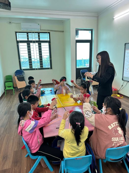Hoạt động nhóm sáng tạo tại Let's Talk
