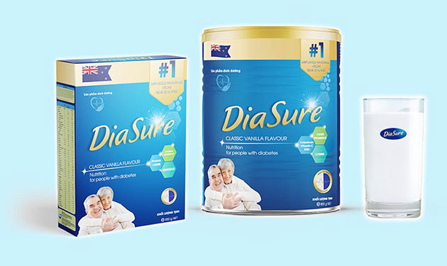 Sữa non Diasure – Hình ảnh minh họa sản phẩm