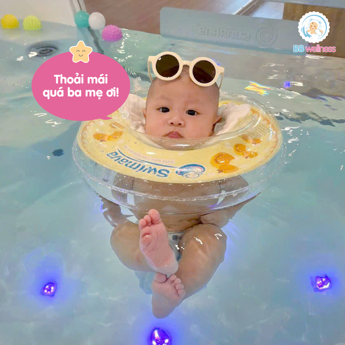 Khoảnh khắc hạnh phúc của bé khi trải nghiệm tại BB Wellness