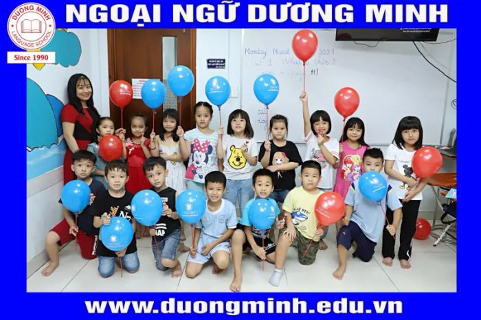 Lớp học tương tác tại Ngoại ngữ Dương Minh