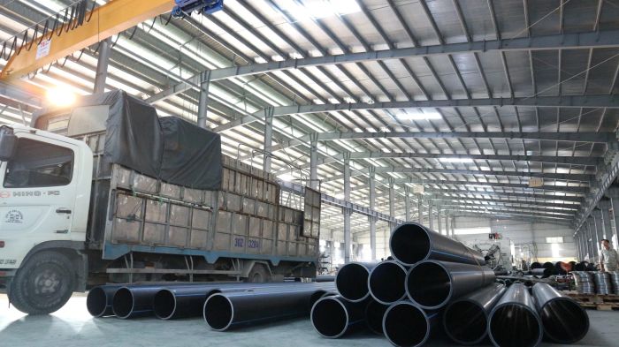 Hình ảnh ứng dụng thực tế ống nhựa chịu nhiệt Dismy trong các công trình