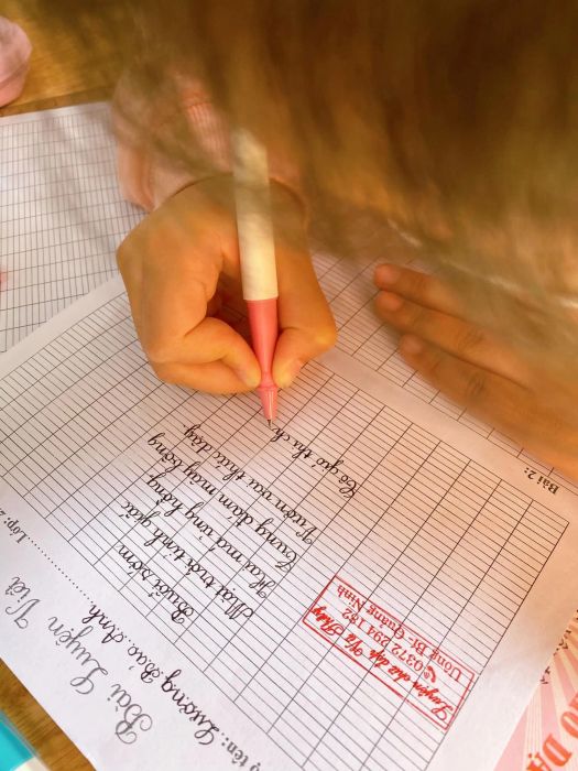 Hình ảnh thành tích học viên tại Trung Tâm Cô Vũ Thủy