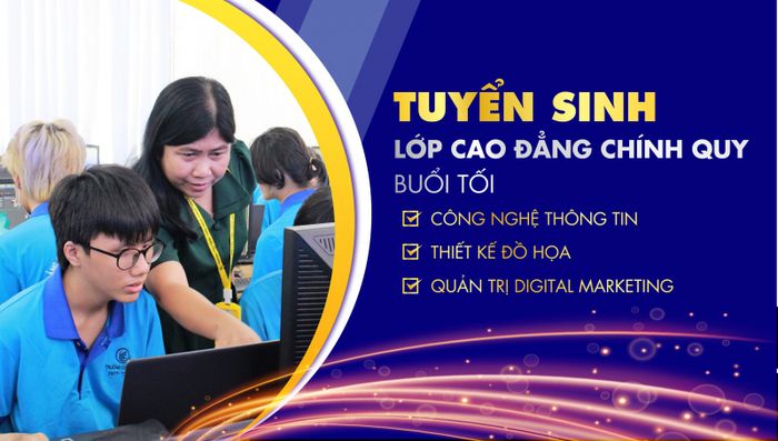 Khuôn viên xanh mát rộng 9ha của Cao đẳng CNTT TP.HCM