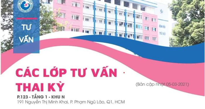 Thư viện ảnh Bệnh viện Từ Dũ - Lớp học tiền sản chuyên nghiệp